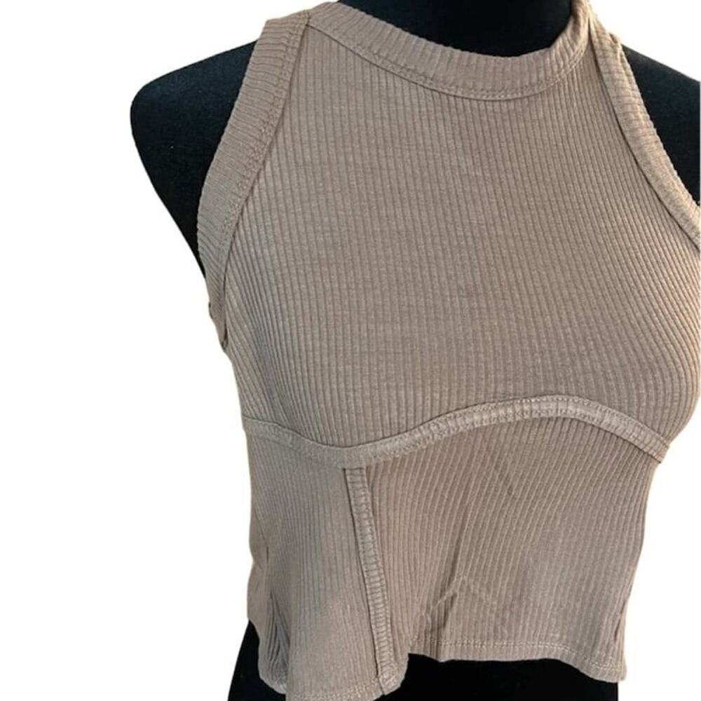 🫦Ribbed Crop Top Sleeveless